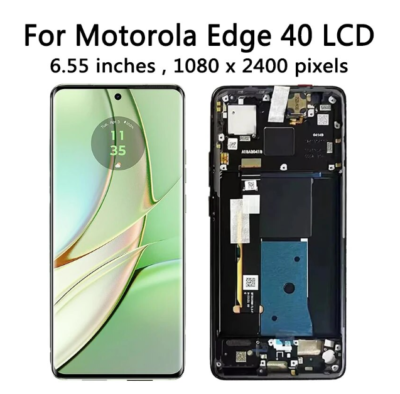Schermo LCD Display + Touch Per Motorola Moto Edge 40 Neo (XT2307-1) – Completo Di Kit Strumenti, Garanzia 3 Mesi