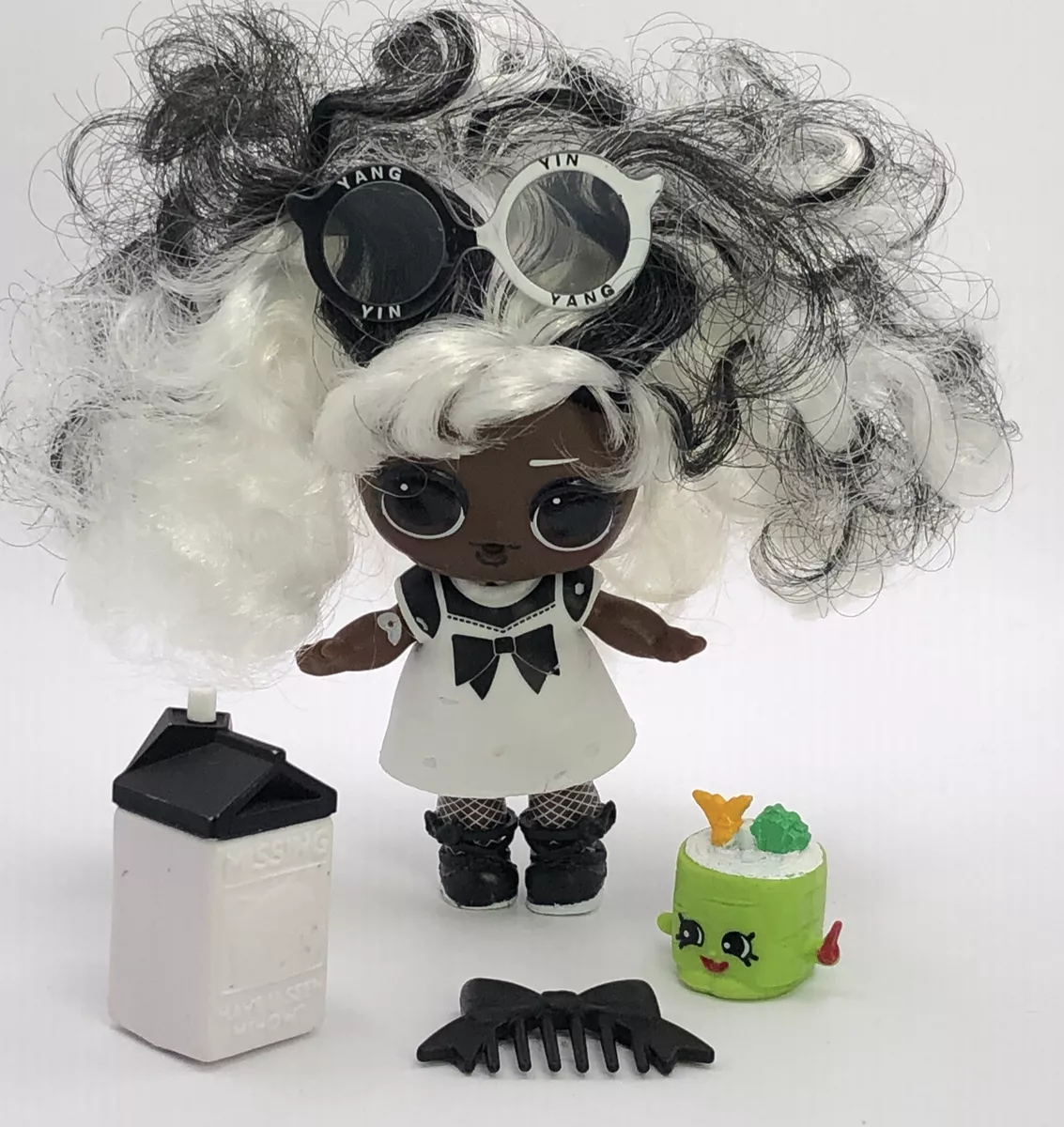 Lol black sales and white hair