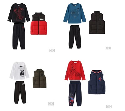Jacke + Jogging + T-Shirt Junge Marvel von 2 bis 11 Jahren