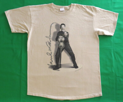 Paul McCartney Vintage T Shirt 2002 Driving USA Tour Concert Dates