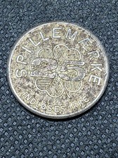 SPILLEMARKE 25, INDLOSES IKKE, DENMARK TOKEN, SEE PICTURES L996