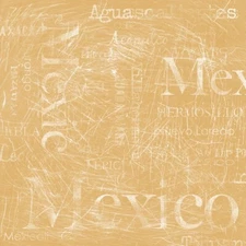 Mexico Collage, scrapbook paper - Scrapbook Customs 34485