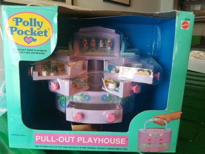 polly pocket pullout playhouse