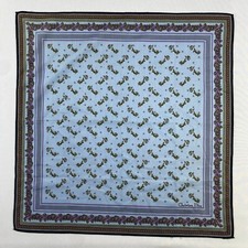 Vintage Christian Dior Handkerchief Pocket Square Bandana Neckerchief