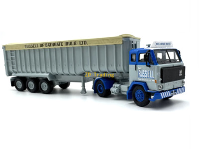 AL 1:76 Volvo F88 Russell Heavy Delivery Truck Model Diecast Collect Car