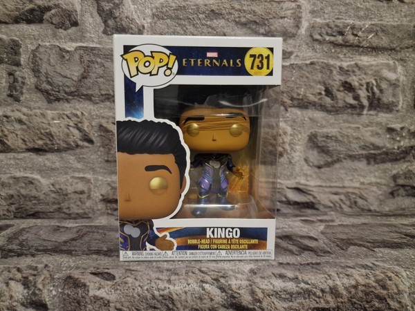 Funko Pop Marvel Eternals Kingo 731 Marvel Pop! Figur ☆-image