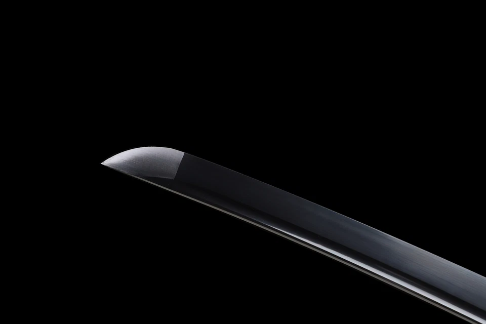 Handmade Black Blade Japanese Samurai Katana Sword 1095 High Carbon Steel Sharp - Image 3 of 4