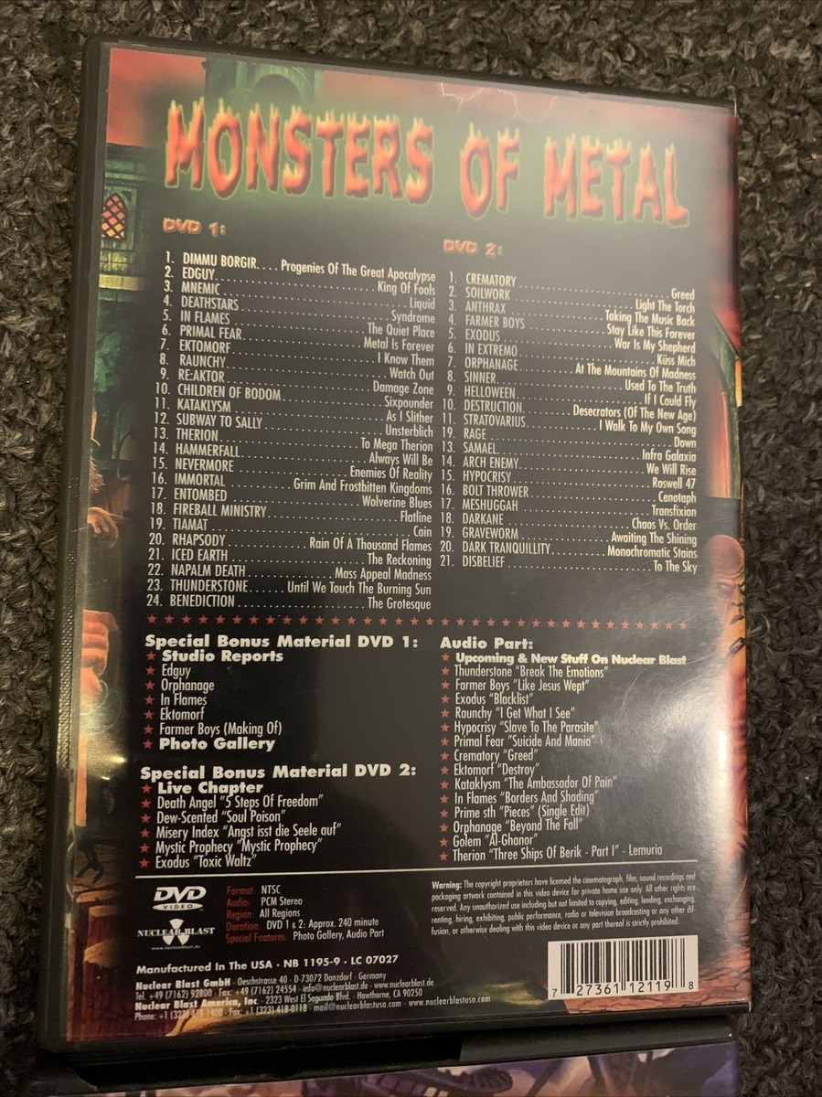 Monsters of Metal: The Ultimate Metal Compilation, Vol. 1. Vol. 2