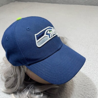 Seattle Seahawks Hat Cap Strap Back Adjustable Blue NFL Football