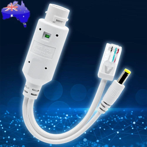 48V To 12V POE Spliter Waterproof POE Cable Ethernet Adapter Cable for IP Camera