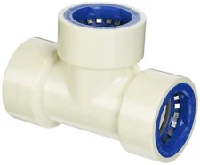 Hydro-Rain PVCL-401-010 No Glue Needed PVC-Lock Tee, 1" NEW
