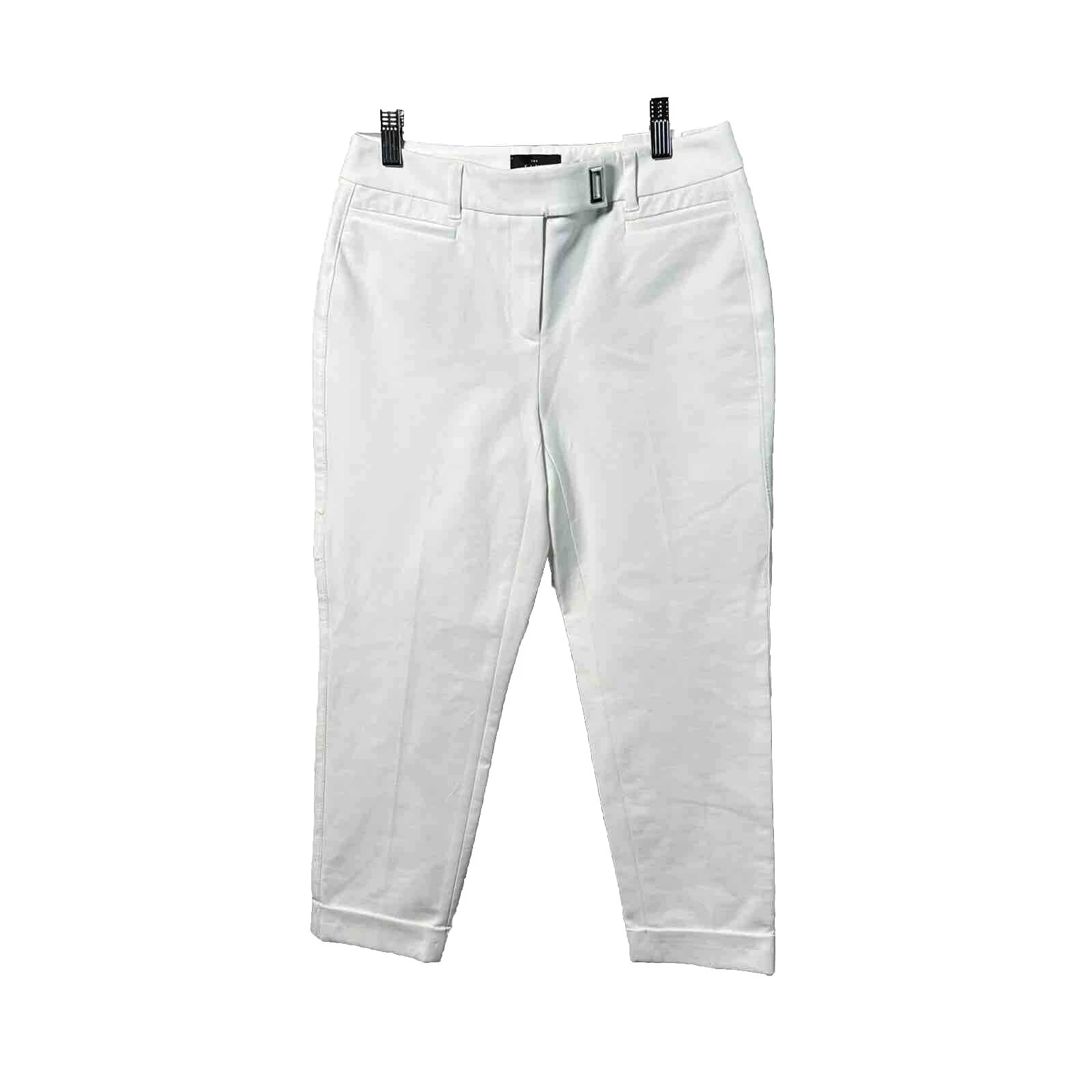 White House Black Market Pantalones Blancos para mujeres
