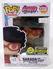 Funko Pop! Boruto 1358 Sarada with Sharingan Glows EE Exclusive Animation