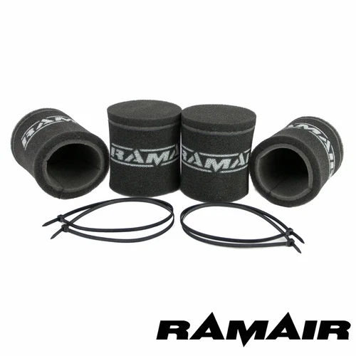 4 x Single Carb Sock Velocity Stack Air Filters Dellorto DHLA & DRLA 100mm