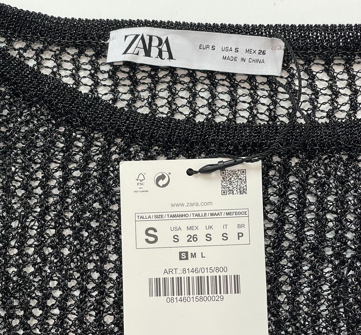 タグ付MURRAL Translucent short sleeve top Zara Silver Metallic Shimmery Sheer Short Sleeve Top | eBay
