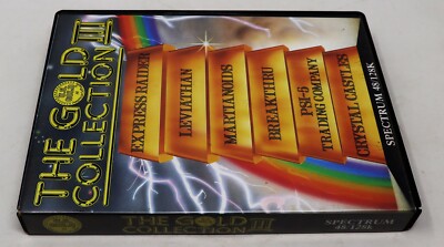 VINTAGE 1987 SPECTRUM 48 128K U.S. THE GOLD COLLECTION CASSETTE