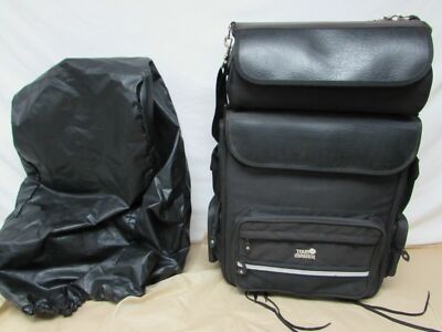 Tour master Coaster SL Sissybar/Backrest Motorcycle Luggage Bag Large Black