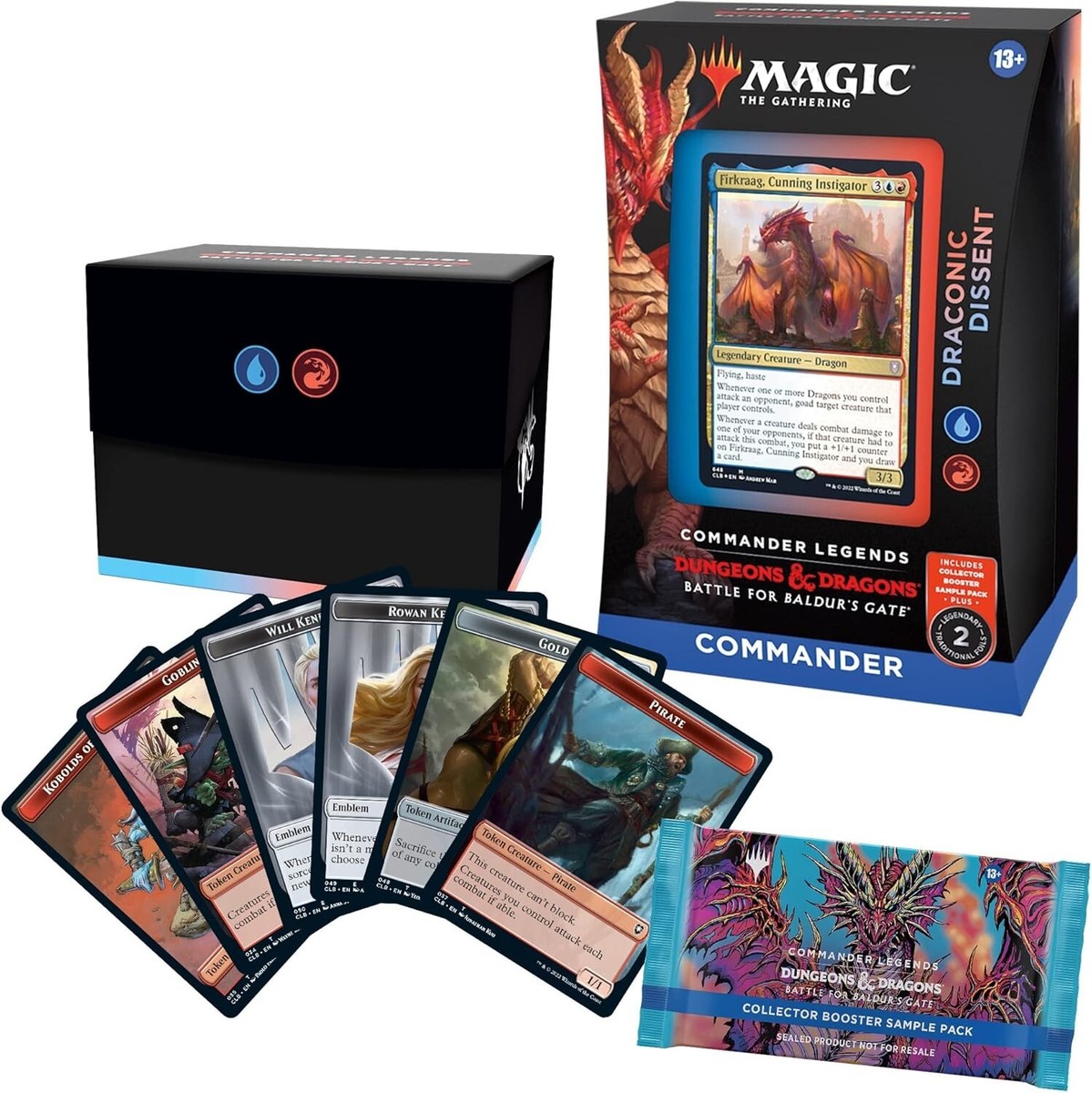 Magic Legends Battle for Baldur's Gate - Draconic Dissent Commander Deck MTG  | eBay