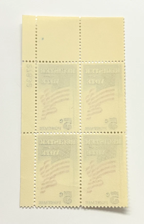 Scott # 1249 1964 5¢ Register and Vote MNH 27832 UR - Image 2 of 2