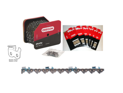 Oregon Square Ground Chisel Skip Saw Chain 3/8 - .063 - 100 ft
