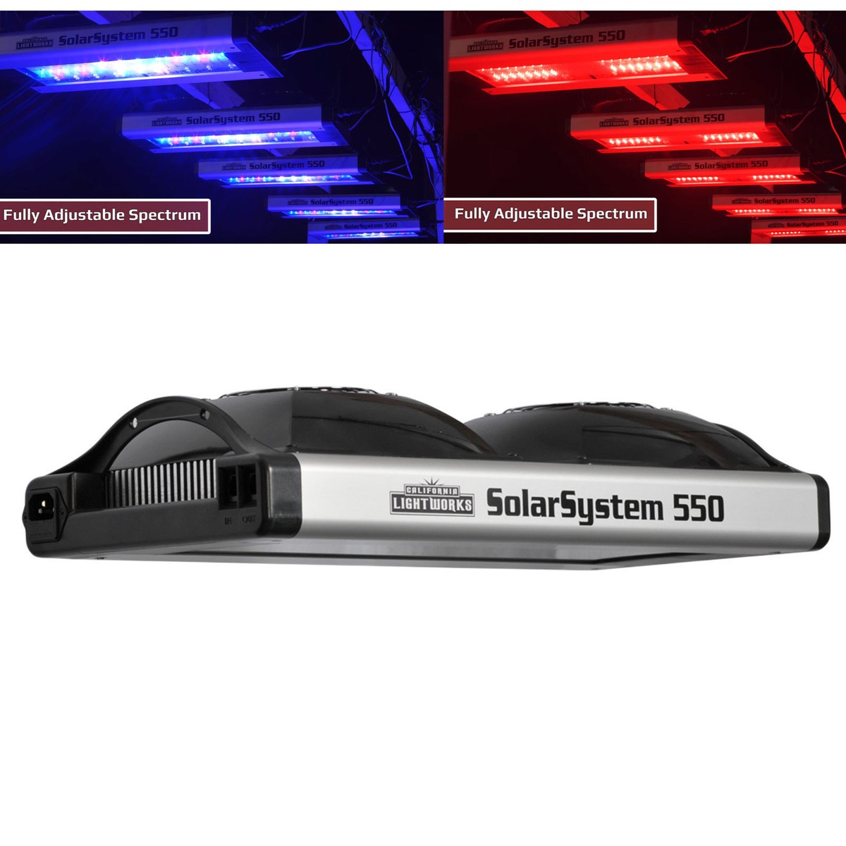 California Light Works - SolarSystem 550 Spectrum LED Grow Light