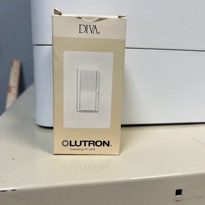 NEW Lutron DIVA DV-600P-IV 600W Single Pole Preset Dimmer  Ivory