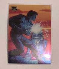 2024 Topps Chrome Star Wars Galaxy Luke Skywalker And R2-D2 Base 50