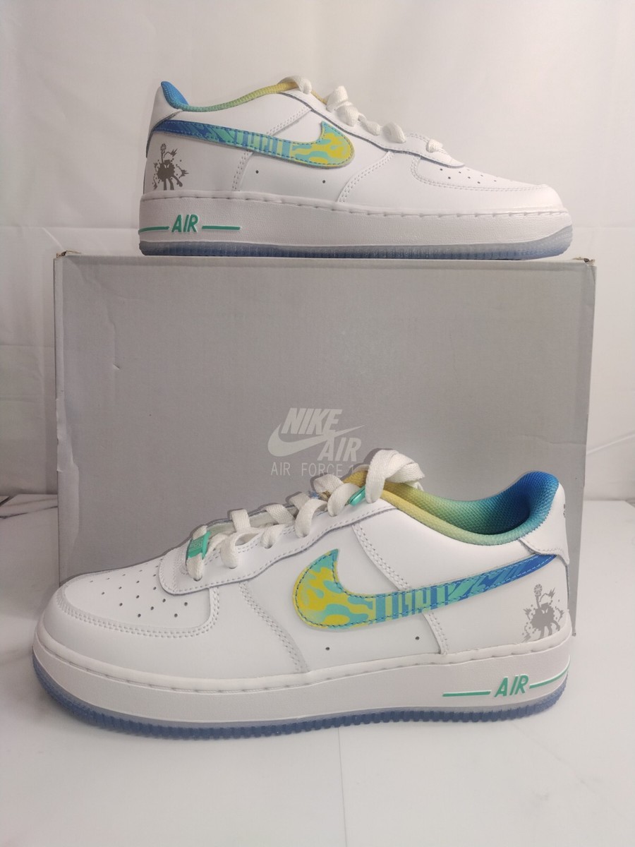 Nike Air Force LV8 GS [FJ7691-191] White/Multi-Color Unisex Casual Shoes  New