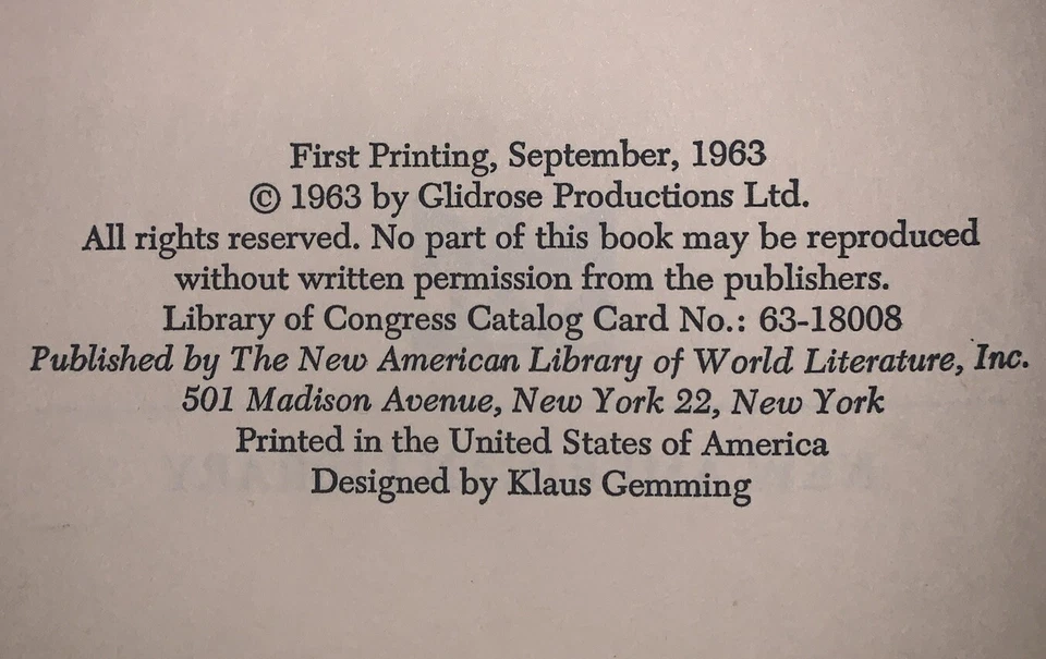 1963, 1st Ed, 1st, ON HER MAJESTY'S SECRET SERVICE, by IAN FLEMING, JAMES BOND - Image 4 of 4