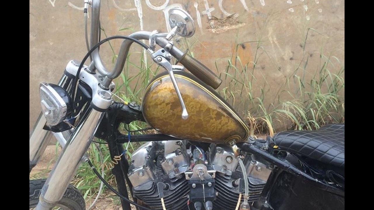 NoBrow Headlight Mount CHROME Harley Sportster Big Twin Triumph