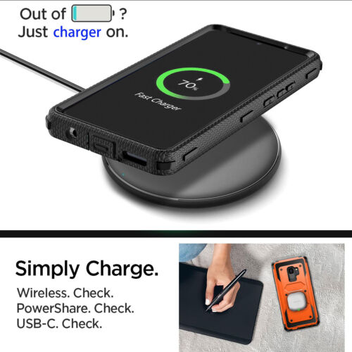 Für Samsung Galaxy S9 / S9 Plus Hülle Stoßfest Robust Handyhülle / Hartglas - Bild 20 von 64