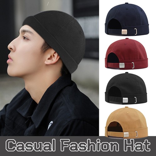 Brimless Cap Skullcap Rolled Cuff No 