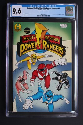 SABAN S MIGHTY MORPHIN POWER RANGERS #1 1st Comic 1994 Lord Zedd Dracula CGC 9.6