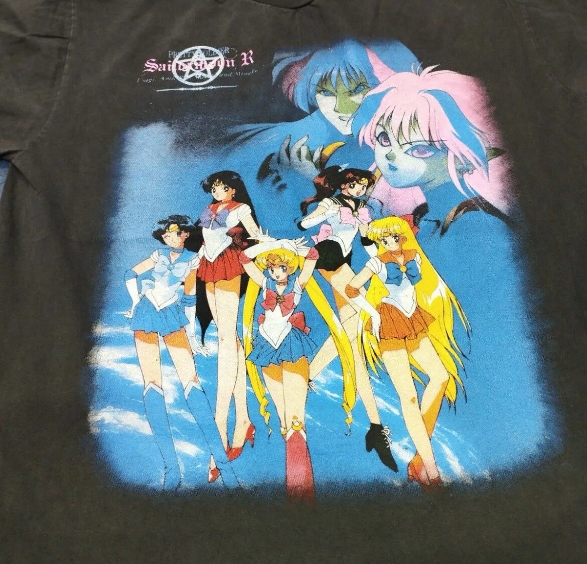 T-shirt Sailor Moon R Made in USA single stitch XL reprint T-shirt Sailor Moon R Made in USA single stitch XL reprint