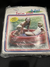 Child  s Inflatable Swim Pool 4 Feet Wide