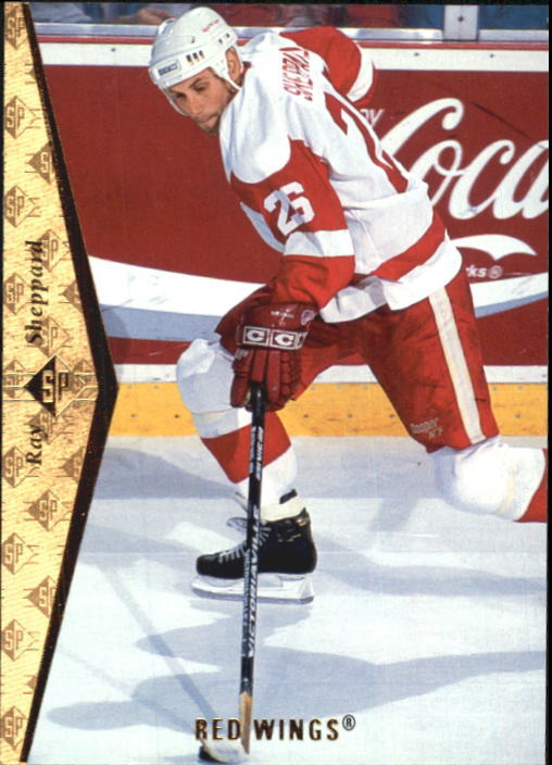 1994-95 SP Red Wings Hockey Card #38 Ray Sheppard