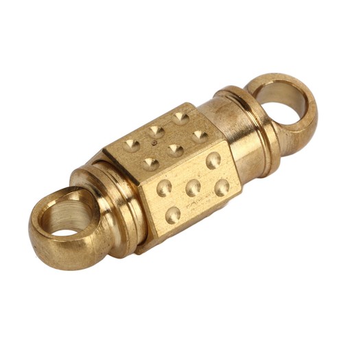 Quick Release Keychain Brass Detachable Pull Apart Key Ring Snap Lock Holder - Picture 3 of 23