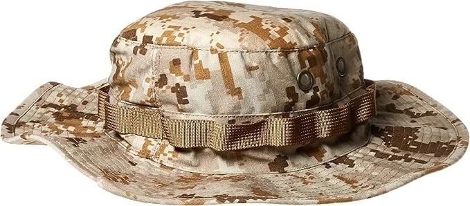 Tru-Spec Gen-II Adjustable Boonie Hat - Adjustable Strap - Desert Digital Camo - Image 2 of 3