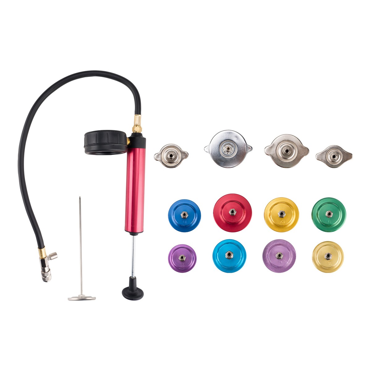 Universal Cooling System Radiator Pressure Tester Leak Detector - Foto 6