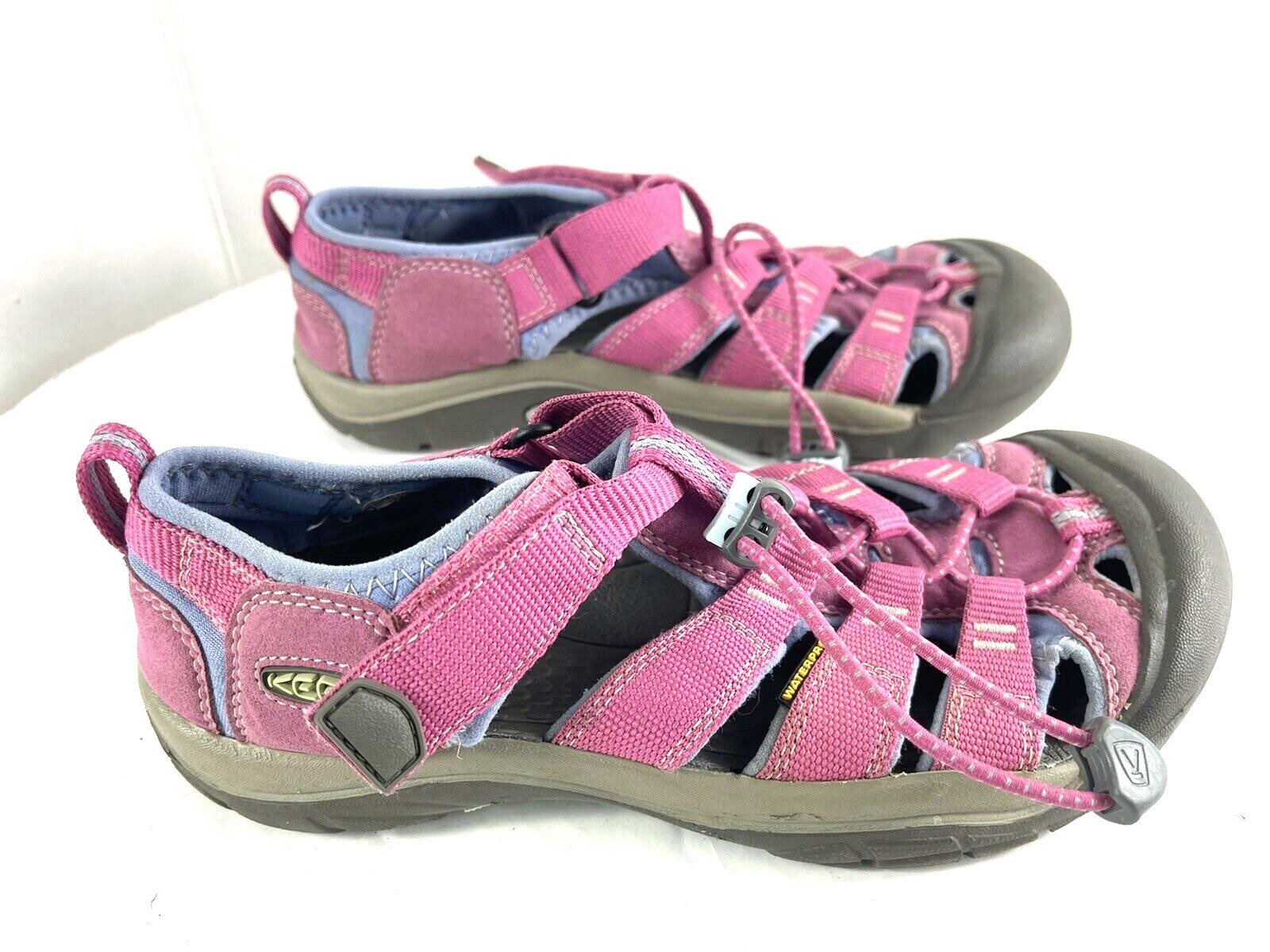 Sandali Keen bambini ragazze 5M Newport H2 scarpe rosa blu impermeabili escursionismo acqua