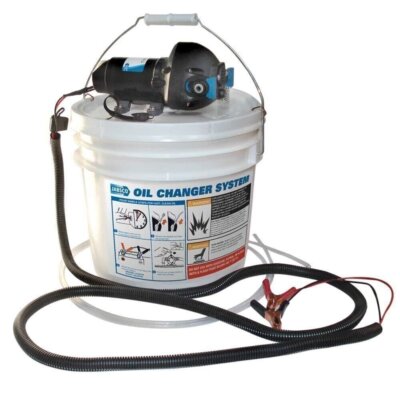Jabsco 17850-1012 DIY Engine Oil Change System, 3.5 Gallon Capacity, 12 Volt ,