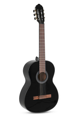 GEWA Student Schwarz Spruce 4/4 Konzert-Gitarre