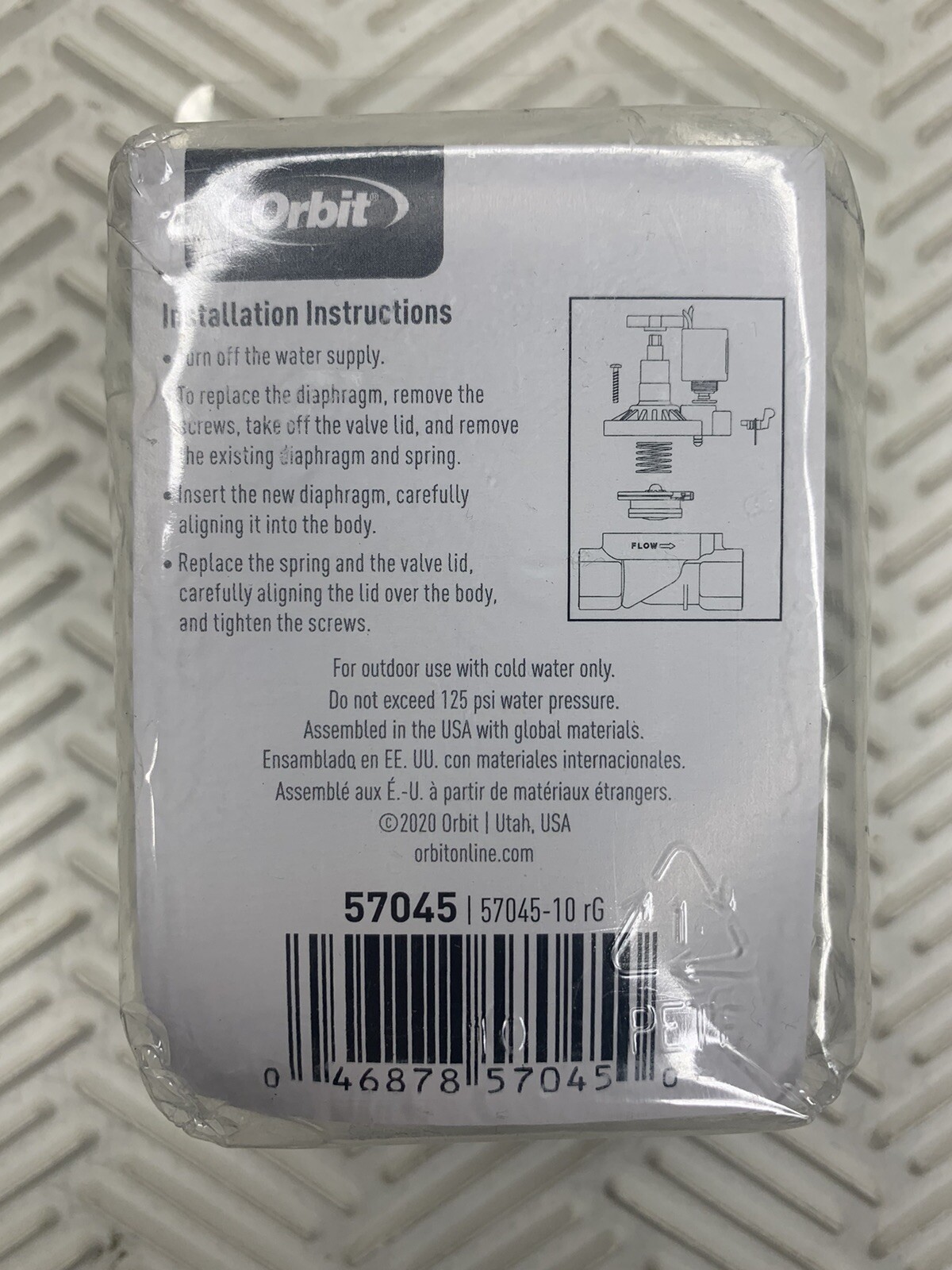 (NEW) Orbit® Valve Diaphragm Replacement Kit for 5710057105 eBay