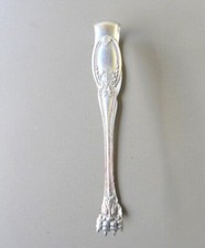 PINCE Á SUCRE ANCIENNE en ARGENT MASSIF, néoclassique L. XVI & pattes de lion