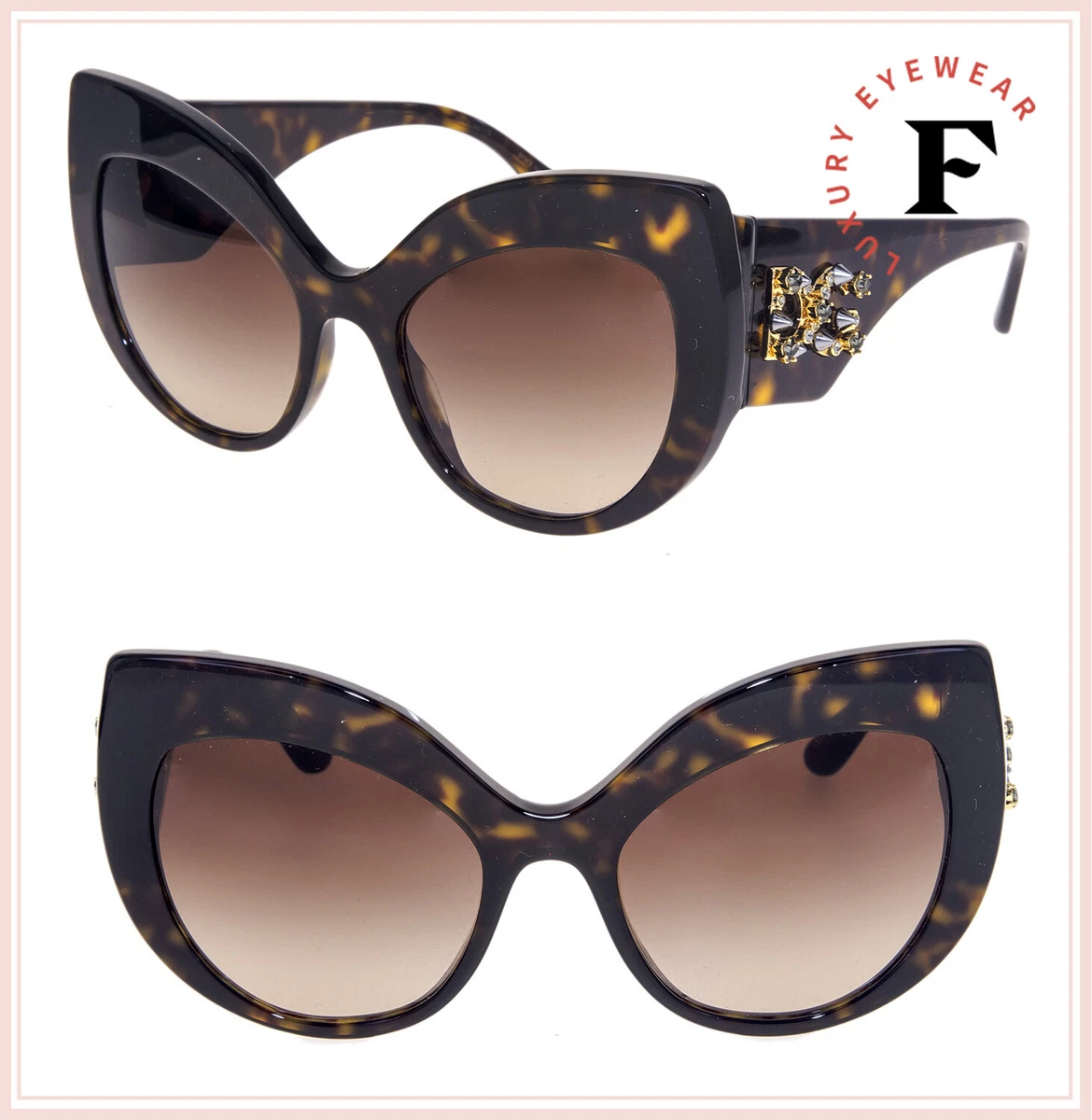 Dolce and sales gabbana oversized sunglasses
