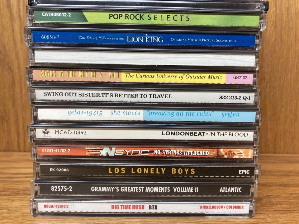 24 компакт-диска Savage Garden Supergrass Sixpence BeeGees NSync BTR Tears Beach качели для мальчиков - Изображение 3 из 4