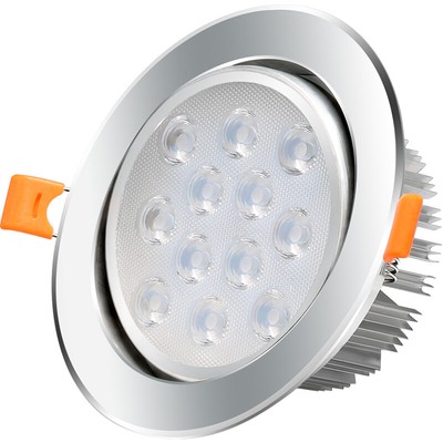 Indoor LED Ceiling Light Fixture Dimmable/N Recessed Grille Lamp Bedroom Hotel