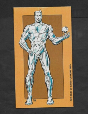 1984 RPG X-Men's ICEMAN Bob Drake Marvel Super Heroes Abilities Trade Card vg/ex