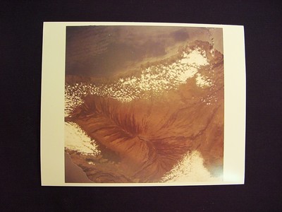 NASA Challenger Aerial Space Shuttle Photo Land