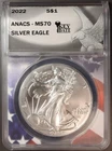 ANACS MS70 2022 American Silver Eagle Key Date US Mint Graded Coin